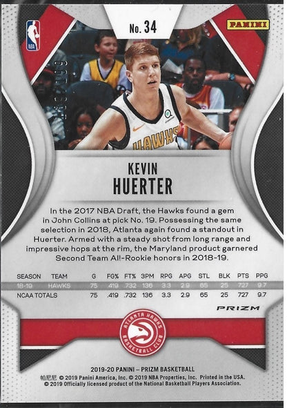 Kevin Huerter Prizm Blue /199