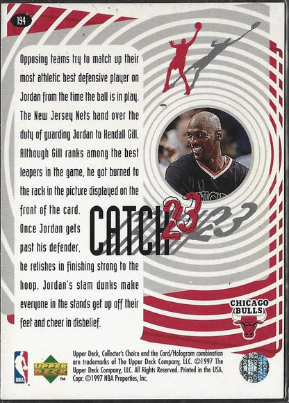 Michael Jordan Catch 23 #194