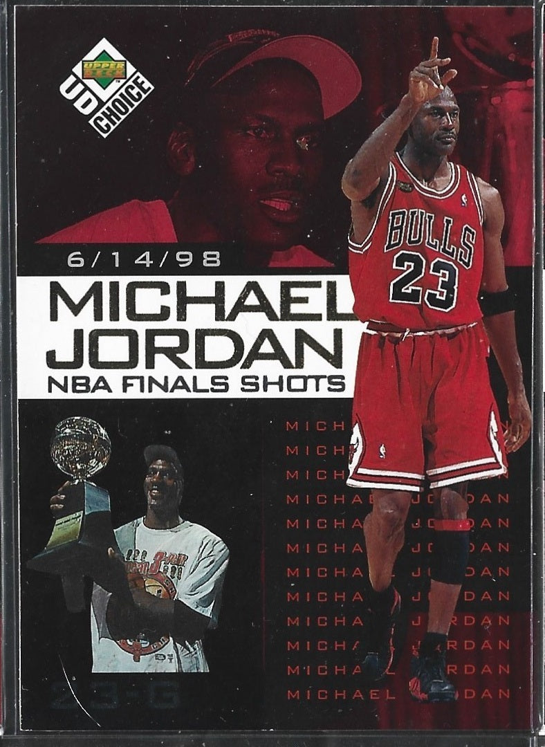 Michael Jordan NBA Finals Shots 6/14/98 #8