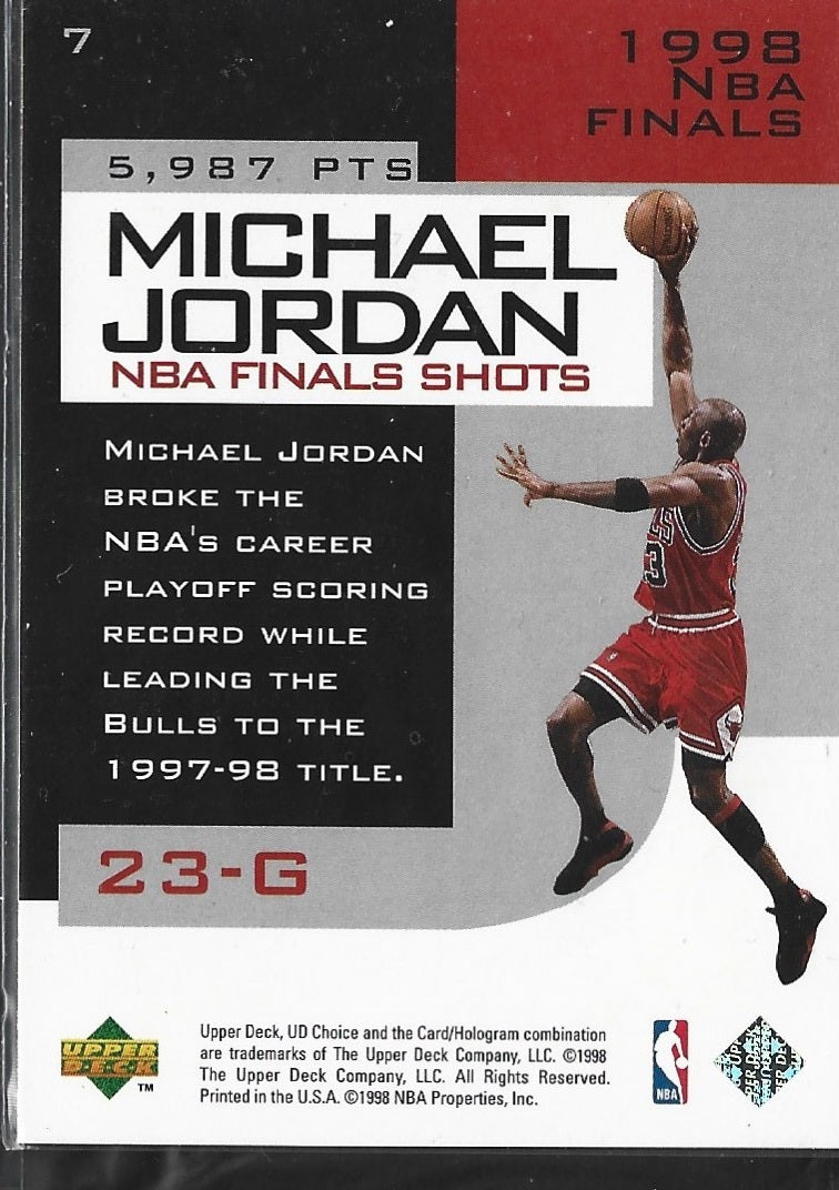 Michael Jordan NBA Finals Shots 5978 pts #7