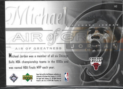 Michael Jordan Air of Greatness #149