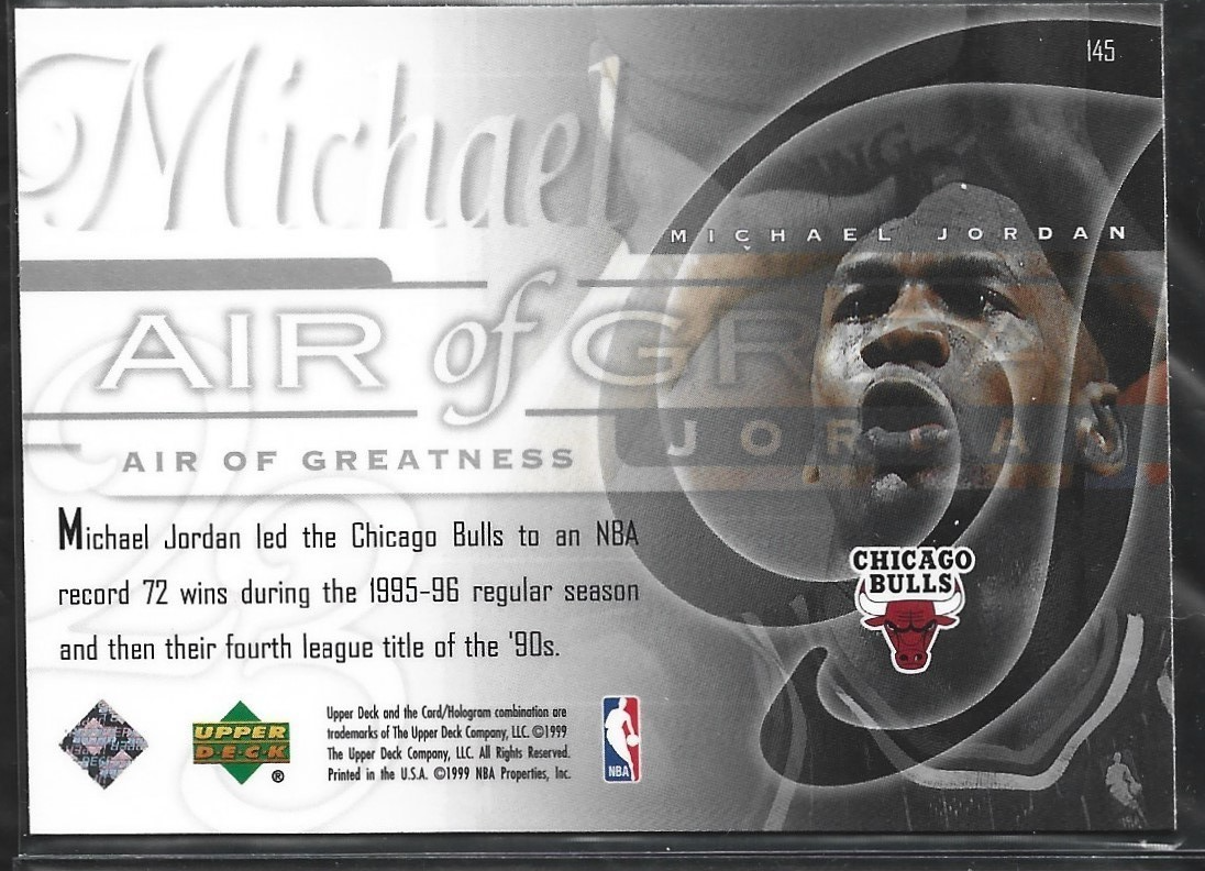 Michael Jordan Air of Greatness #145