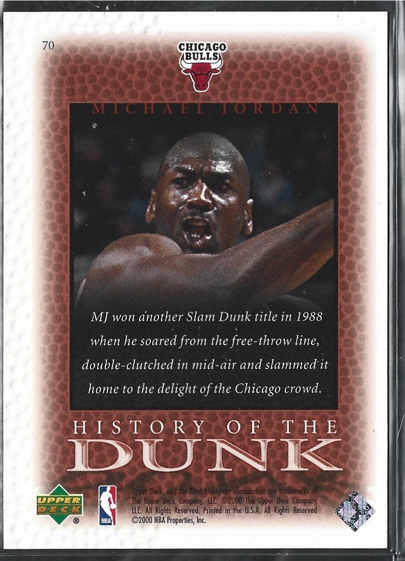 Michael Jordan History of the Dunk #70