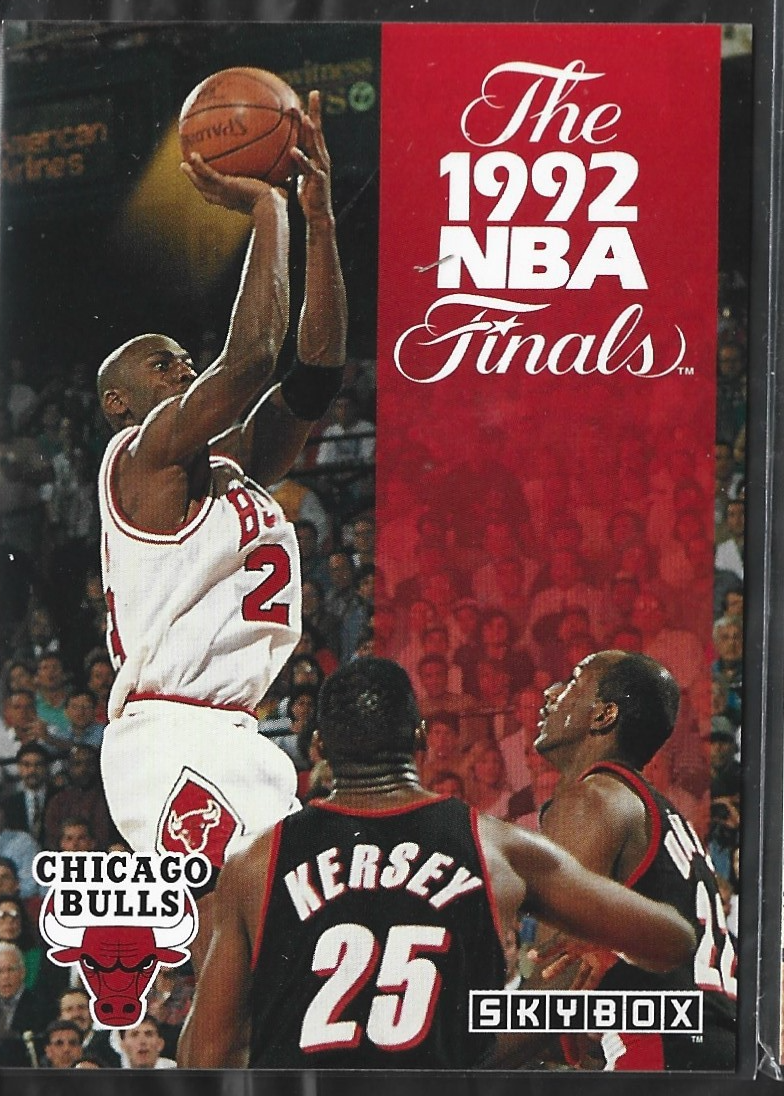 Michael Jordan Skybox 1992 NBA Finals