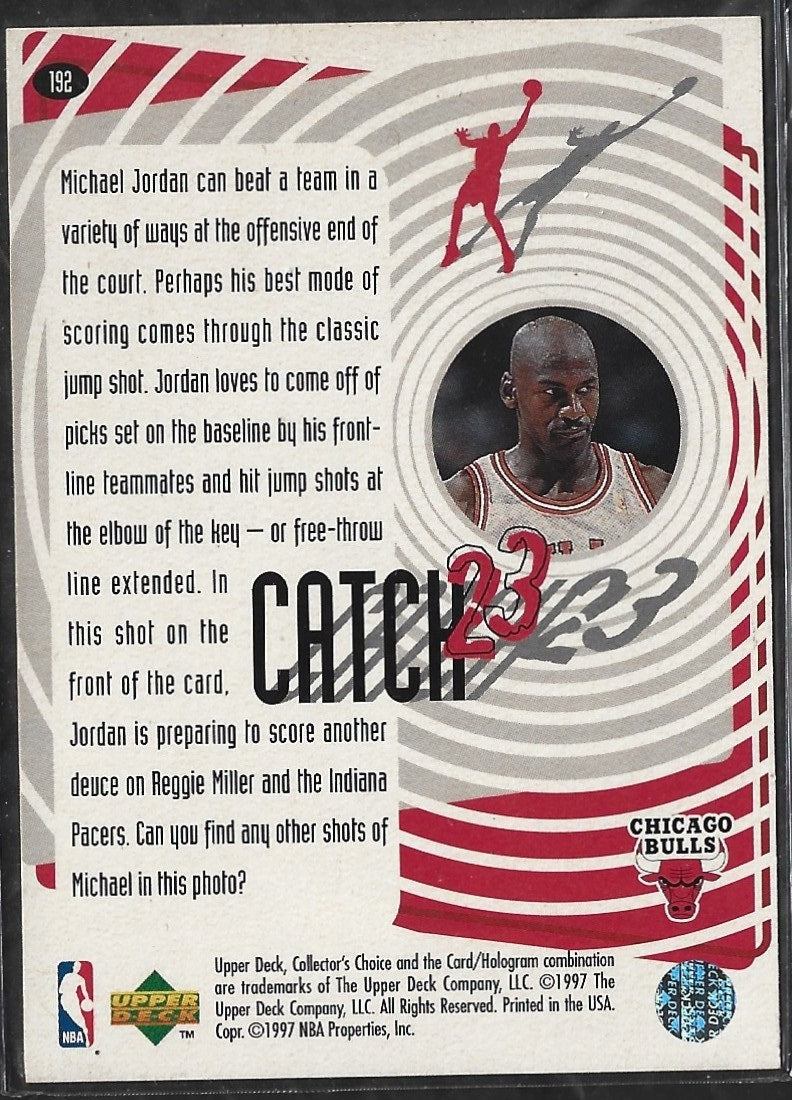 Michael Jordan Catch 23 #192