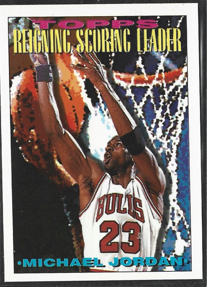 Michael Jordan Reigning Scoring Leader