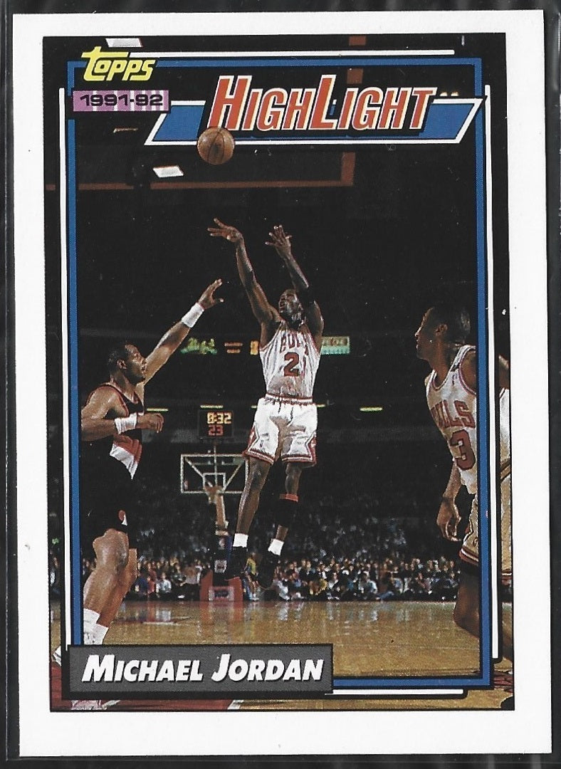 Michael Jordan Topps Highlight