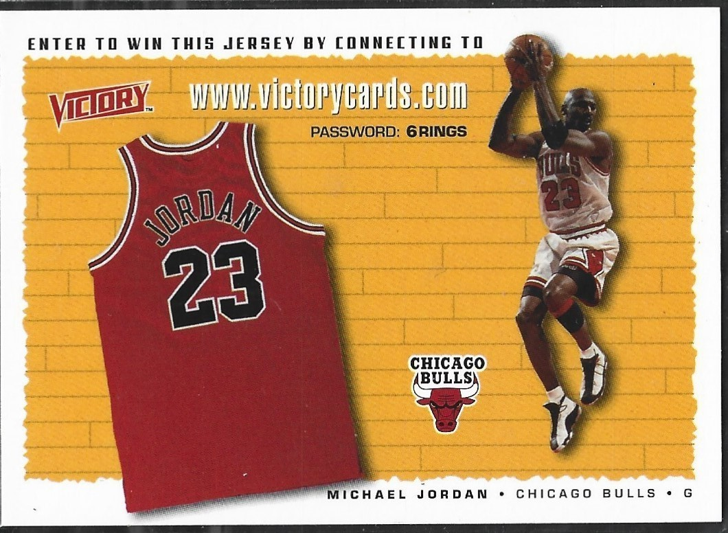 Michael Jordan Victory cards