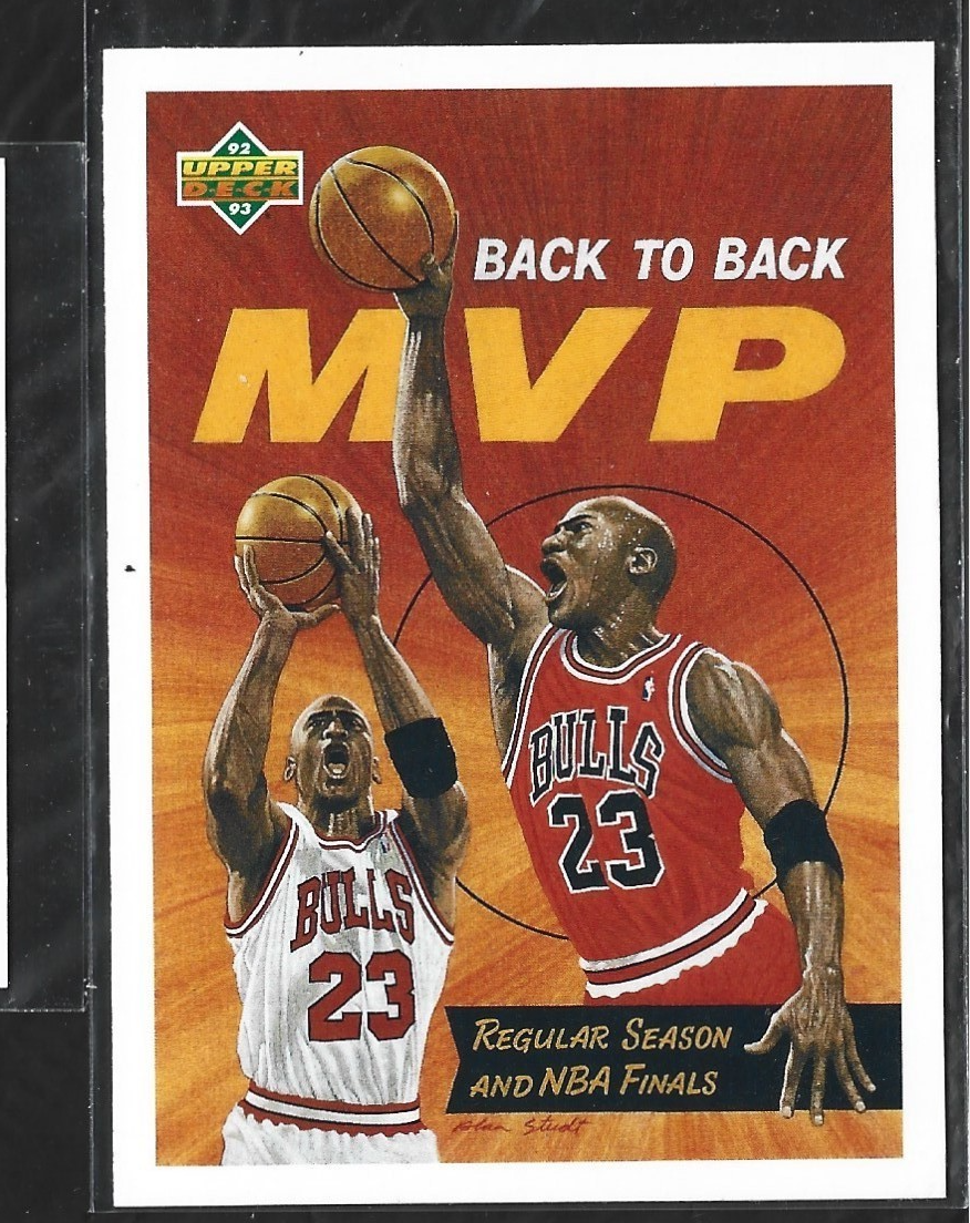 Michael Jordan Back to Back MVP