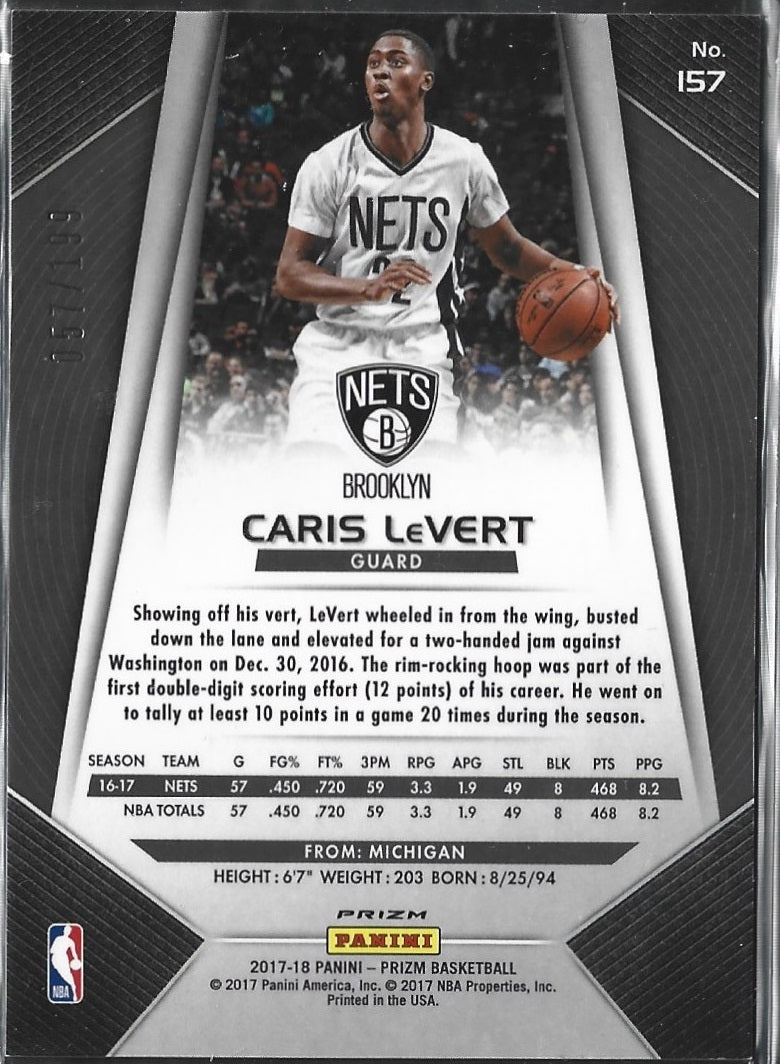 Caris Levert Prizm Blue /199