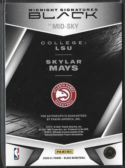 Skylar Mays Black Midnight Signatures /15