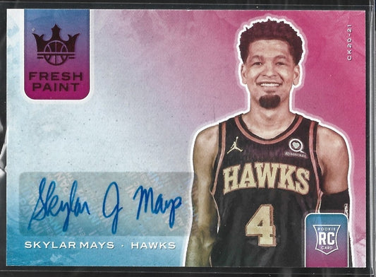 Skylar Mays Court Kings Fresh Paint Red Auto /49