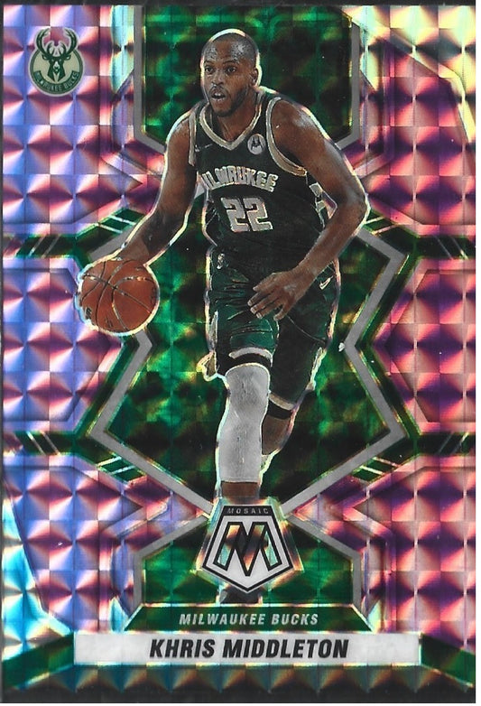 Khris Middleton Mosaic Pink /49