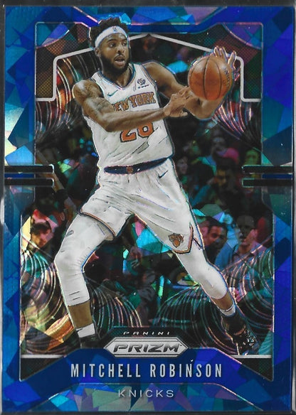 Mitchell Robinson Prizm Blue Cracked Ice /99